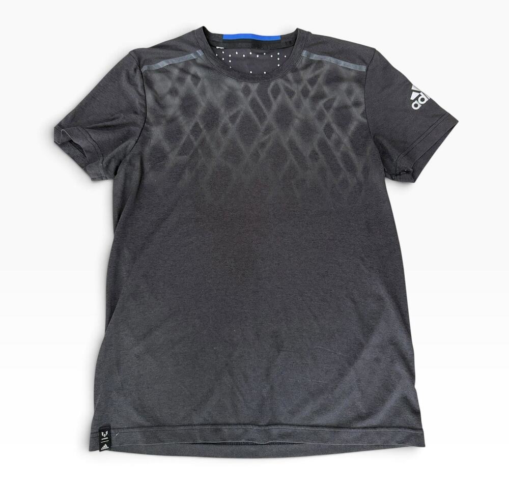 adidas Men's Lionel Messi Climacool Performance Jersey Shirt Black Medium $70